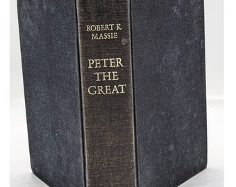 Peter The Great His Life And World By Robert K Massie Vintage First Edition Russian History Biography 1980