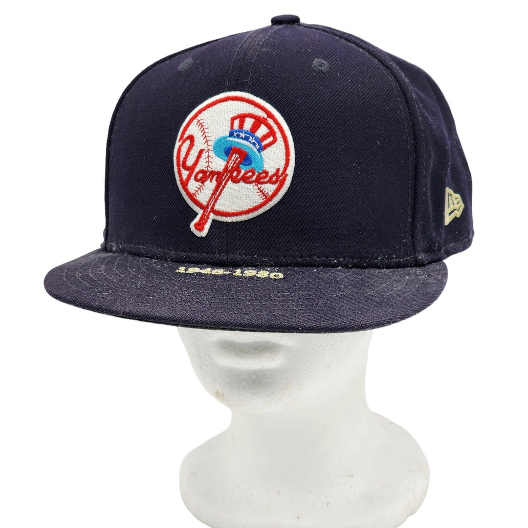 New Era New York Yankees Cooperstown 1946-1980 Baseball Hat Size 8 
