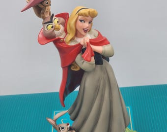 WDCC Sleeping Beauty Once Upon a Dream Limited Edition Briar Rose Figurine Animals COA Box Vintage