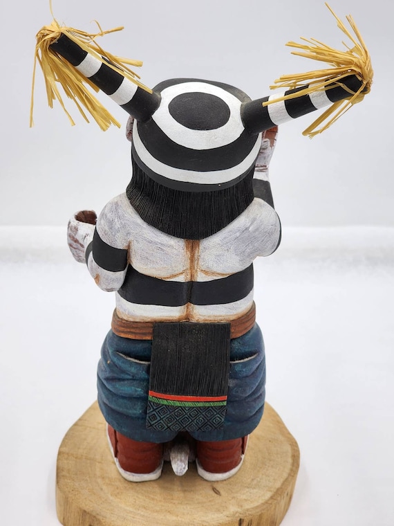 Kachina Doll Hopi Clown Dog Neil David Vintage Native