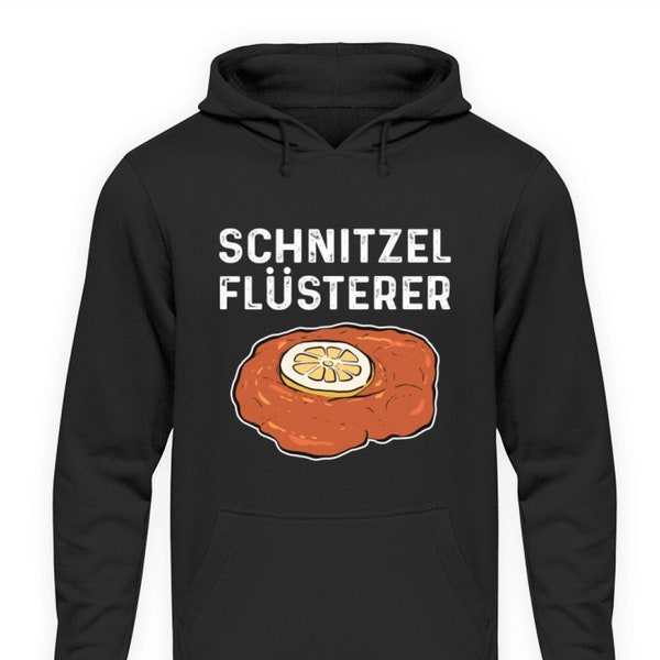 Schnitzel Flüsterer - Schnitzel mit Pommes - I love Schnitzel - Lustiges Geschenk - Lieblingsgericht  - Unisex Kapuzenpullover Hoodie