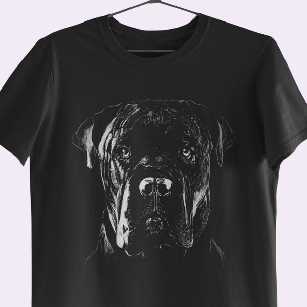 Cane Corso Hund Potrait  - Herren Shirt