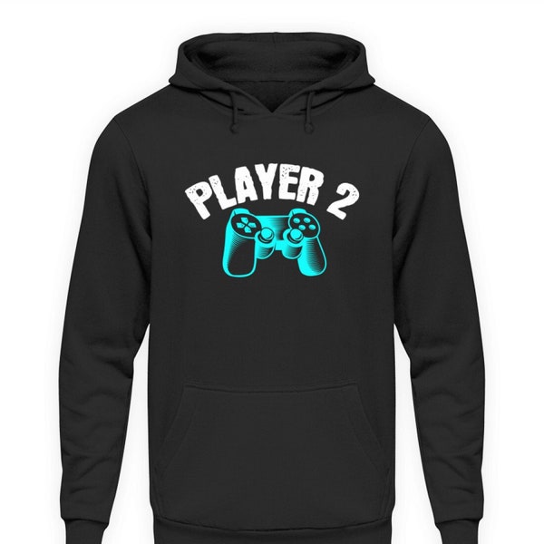 Player 2 Partner Gaming Gamer Couples - Unisex Hoodie Hoodie