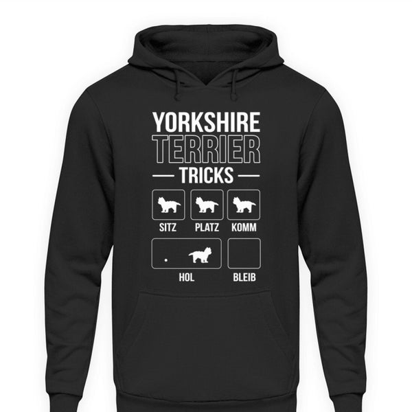 Yorkshire Terrier Tricks  - Unisex Kapuzenpullover Hoodie