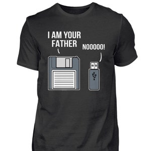 Floppy Disk USB Stick Diskette Informatiker Computer Witze Sprüche Nerd  - Herren Shirt