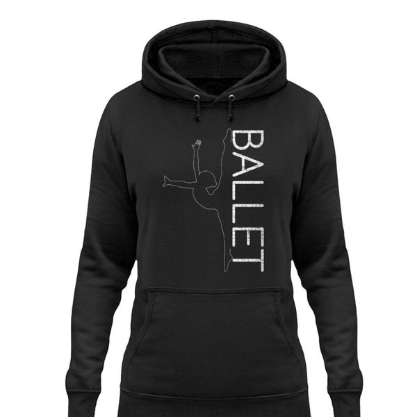 Ballet Gymnastic Tanzen Mädchen Frauen Sport  - Damen Hoodie