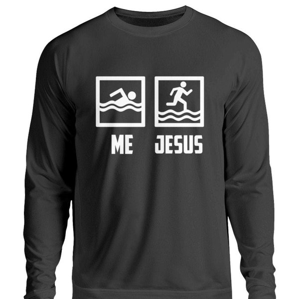 Jesus Schwimmen  - Unisex Pullover