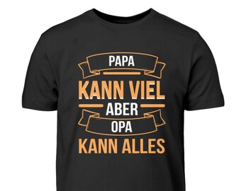 Bester Opa der Welt T-Shirt Lustiges Sprüche Shirt Geschenk Großvater Humor 