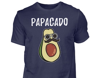 Papacado Papa Vater Vatertag Avocado Stiefvater Geburtstag Lustiges Geschenk  - Herren Shirt