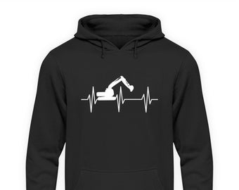 Bagger Baggerfahrer Radlader Baggern  - Unisex Kapuzenpullover Hoodie