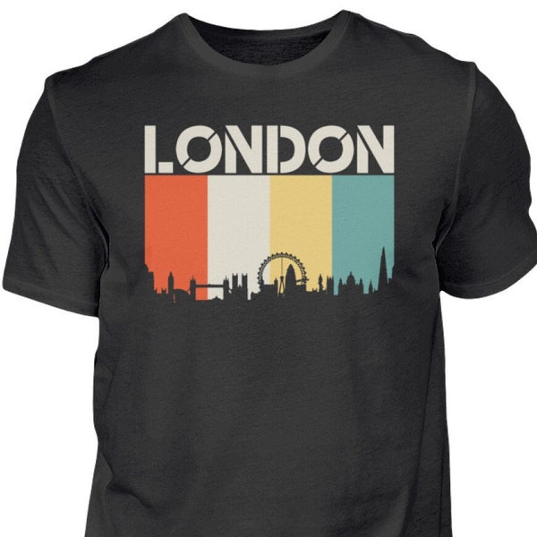 London UK Trip Souvenir Big Ben   - Herren Shirt