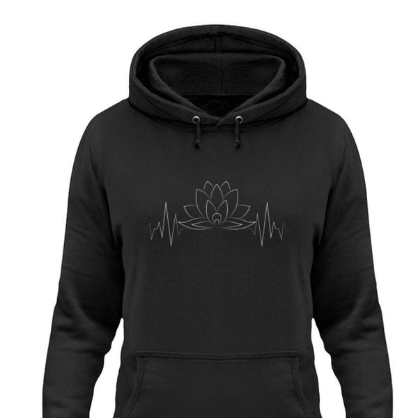 Lotusblume Lotusblüte Buddhismus Blume des Lebens Heilende Pflanze  - Damen Hoodie