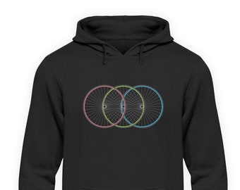 Fahrrad Radfahrer Rennrad Fahrradfahrer Geschenk  - Unisex Kapuzenpullover Hoodie