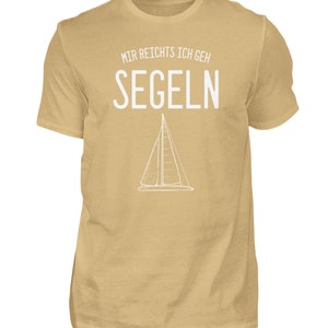 Mir reichts ich geh Segeln Segelboot Herren Shirt Bild 3