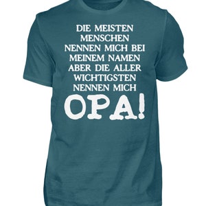 Opa Großvater Geburtstag Vatertag Geschenk Bester Opa Geschenkidee Herren Shirt Bild 7