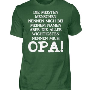 Opa Großvater Geburtstag Vatertag Geschenk Bester Opa Geschenkidee Herren Shirt Bild 8