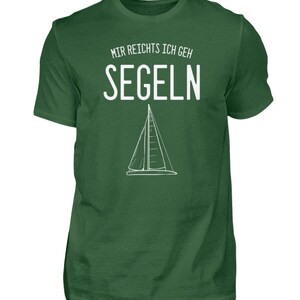 Mir reichts ich geh Segeln Segelboot Herren Shirt Bild 8