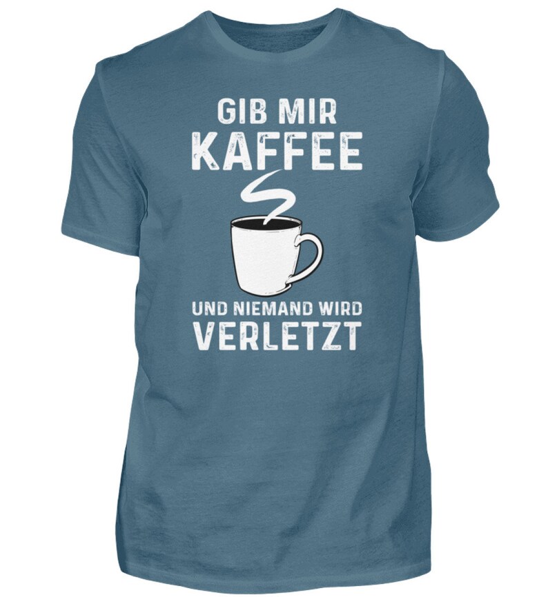 Gib mir Kaffee und niemand wird verletzt Kaffeetrinker Geschenk Lustige