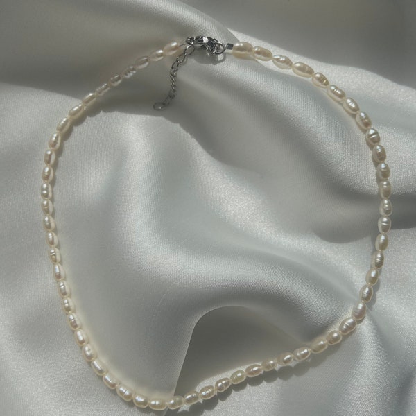 Süßwasserperlen Halskette, freshwaterpearl necklace