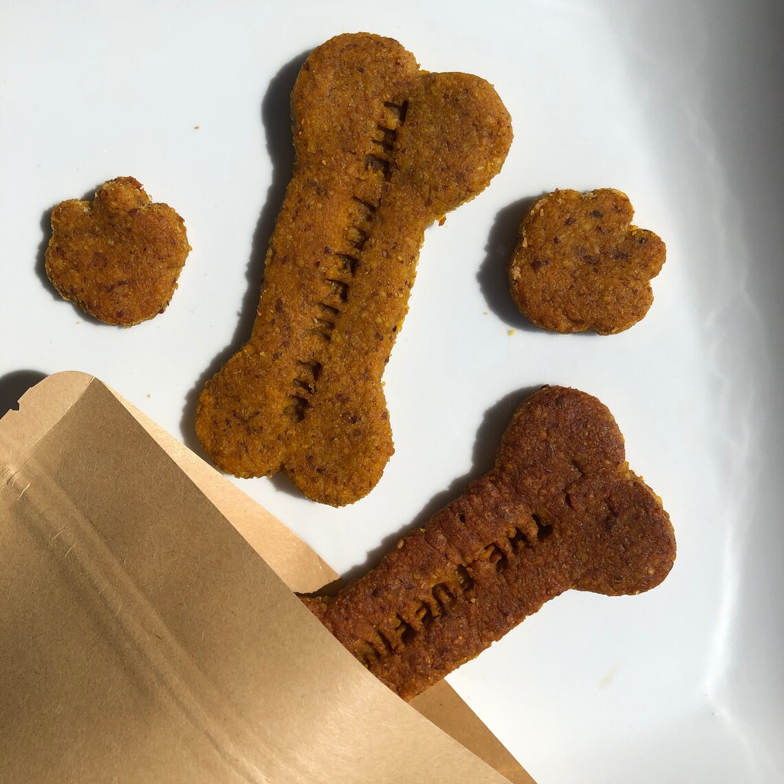 Pindakaas Koekjes hond traktaties hond traktatie Etsy