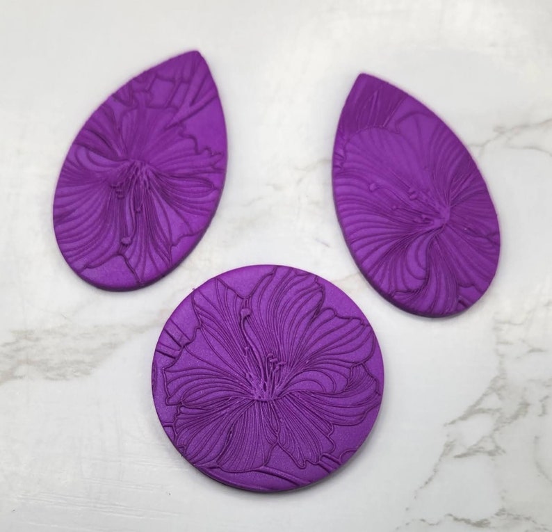 Rubber Stamp for Polymer Clay Texture Mat Metal Clay Texture Etsy