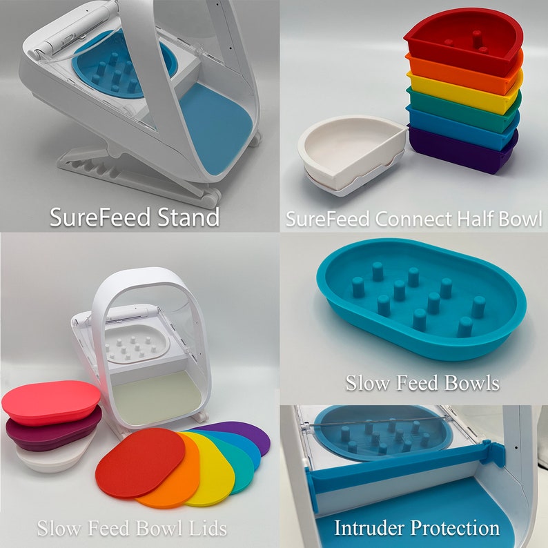 Surefeed Pet Feeder Slow Feed Bowl afbeelding 9