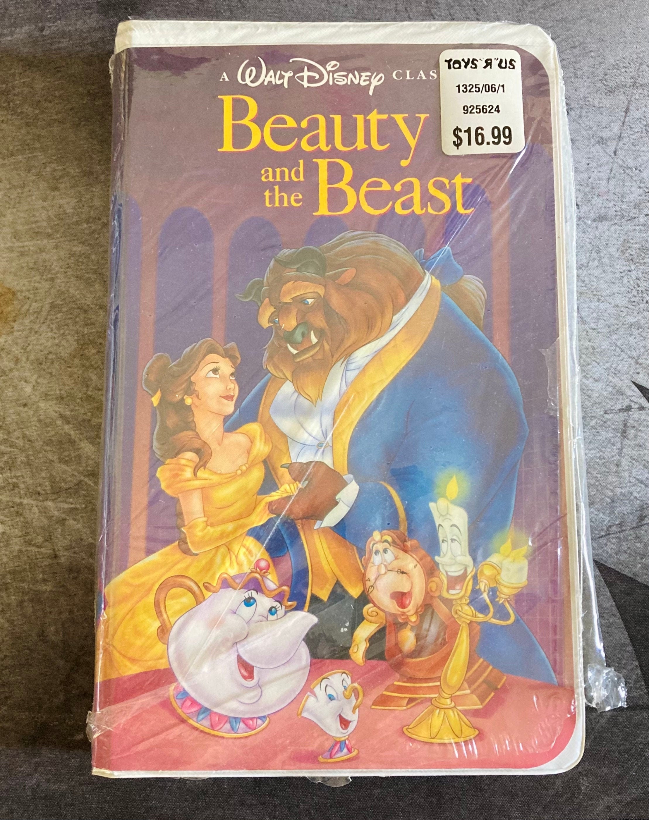 Beauty and The Beast VHS_Black Diamond_Never been opened Etsy