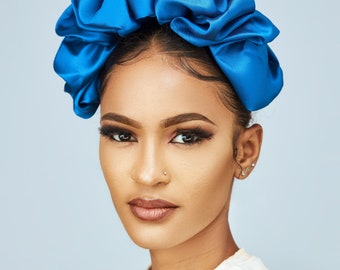 Marie Headband – Sapphire Blue
