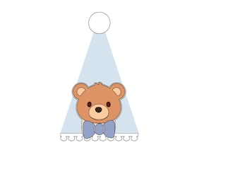 Beary First Birthday Party Hat – Handmade Teddy Bear Crown