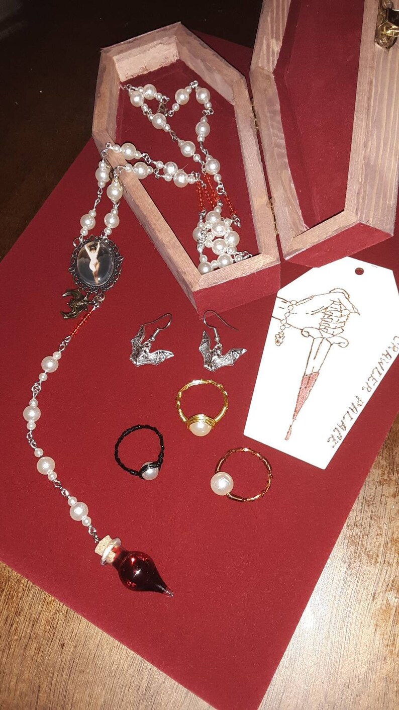 Coffin and Rosary Set. Handpainted and Designed Coffins With Etsy