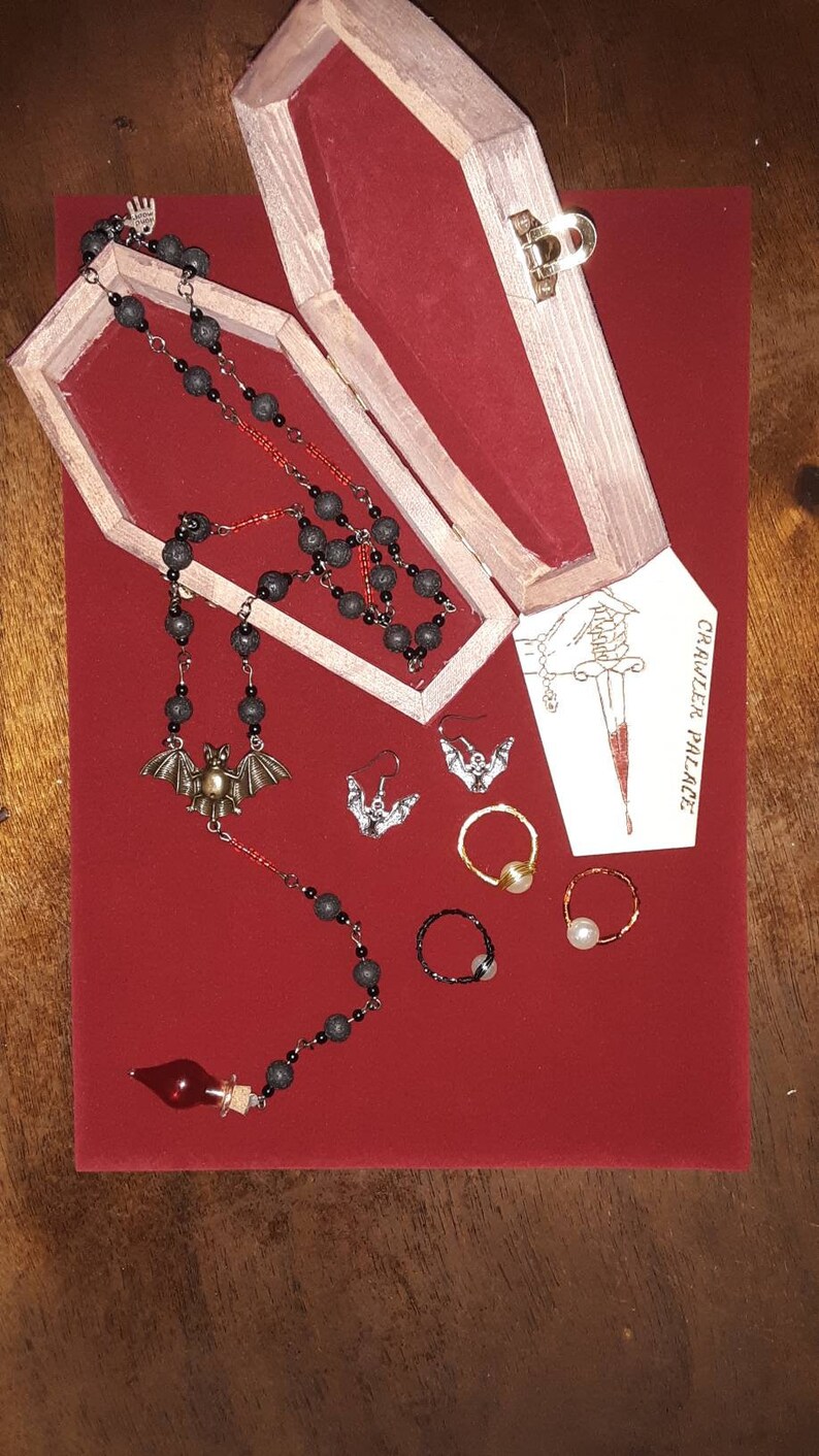 Coffin and Rosary Set. Handpainted and Designed Coffins With Etsy
