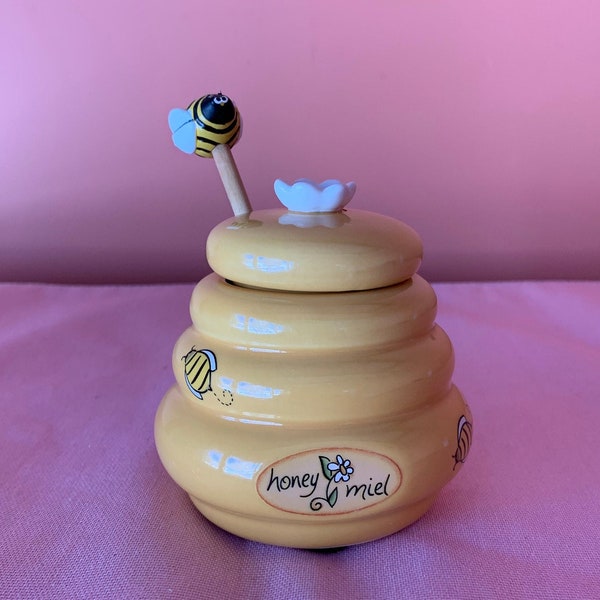 Beehive Honey Jar Etsy