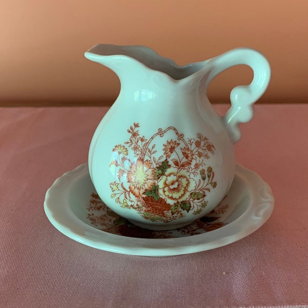 Miniature Pitcher and Wash Basin Etsy