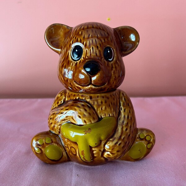 Honey Bear Jar Etsy