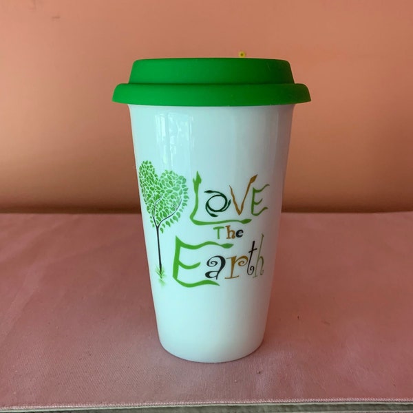 Porcelain Travel Mug Etsy
