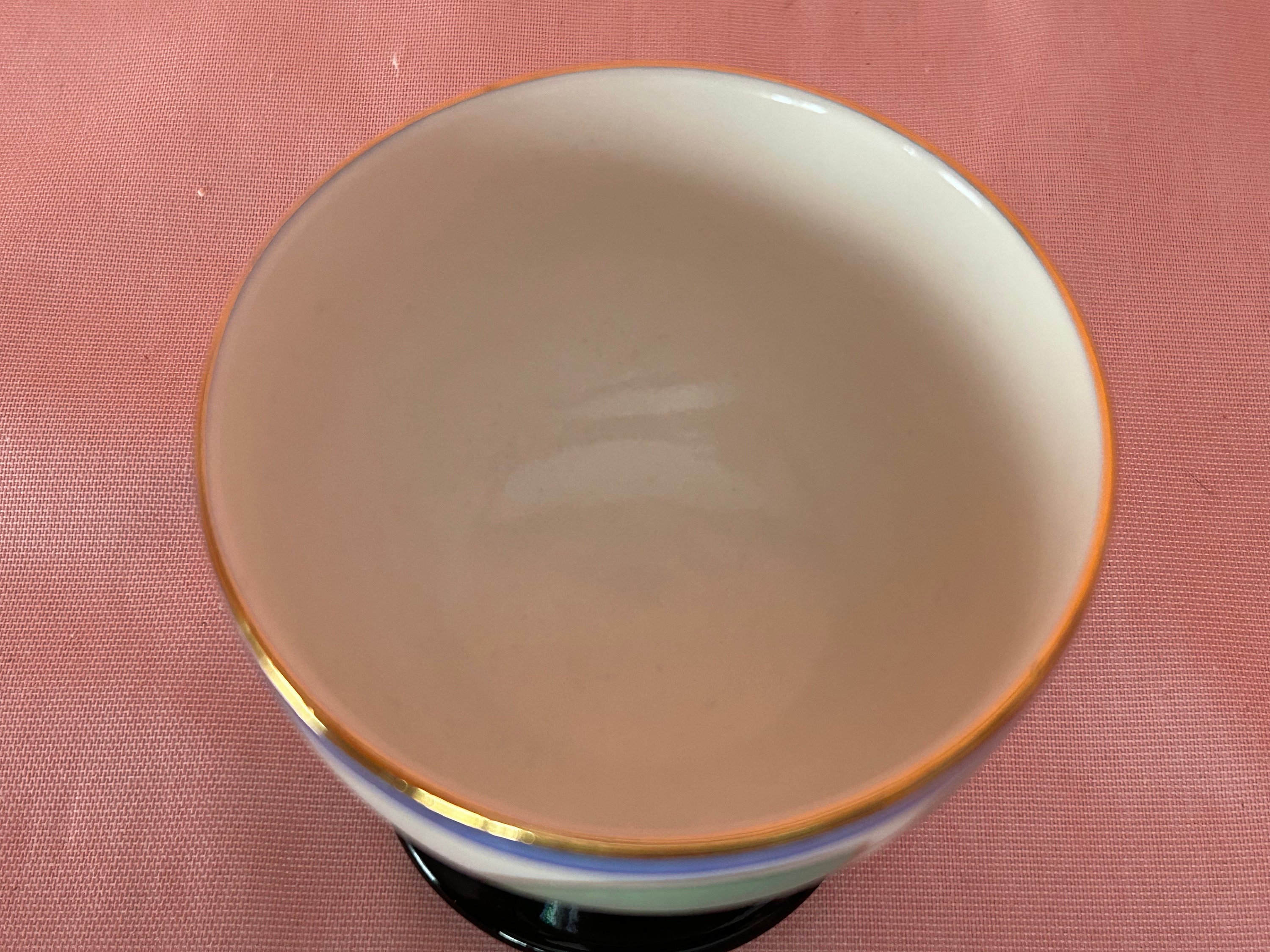 Vintage Zeebra “paradise” Finland Dessert/trinket Footed Vintage Zeebra “paradise” Finland Dessert/trinket Footed