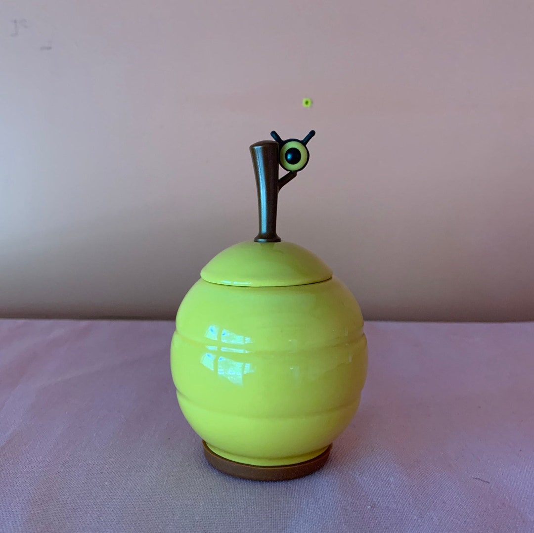 Joie Ceramic Honey Jar With Spoon Honey Lover Kitcheware Kitchen Decor