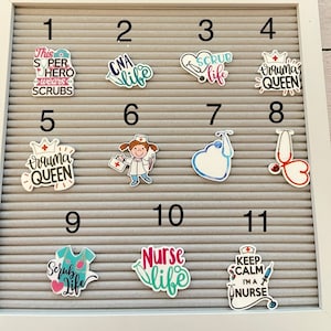 Planar Resin flat back- Nurse,CNA, trauma Queen,medical  2 pcs- Embellishment- Cabochon - Hair Bow Center-Kawaii