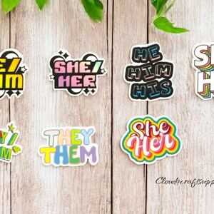 Planar flatback- Pronoun Resin, 1 pcs- Embellishment- Cabochon - Hair Bow Center- Gender neutral Resin, Non Binary Planar Rein, Pride Resin