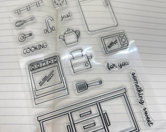 Vintage Air Postage Transparent Clear Silicone Stamp/seal for DIY ...