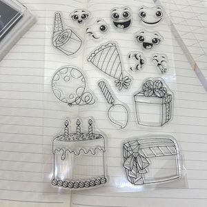 Transparent clear stamp Kawaiimold card DIY Scrapbooking Photo Album Embossing Decorative Craft Die