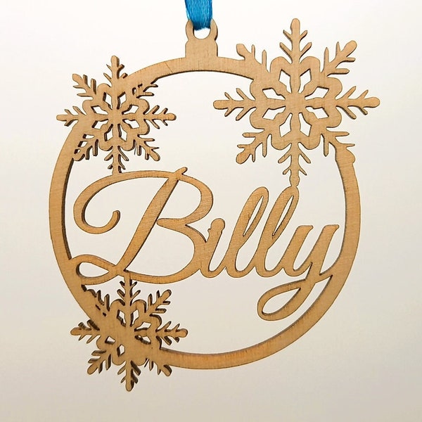Christmas wood decor Christmas baubles personalized ornament laser cut names Christmas custom gift tags with name wood Christmas Decor
