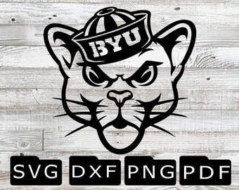Byu Svg Files Etsy