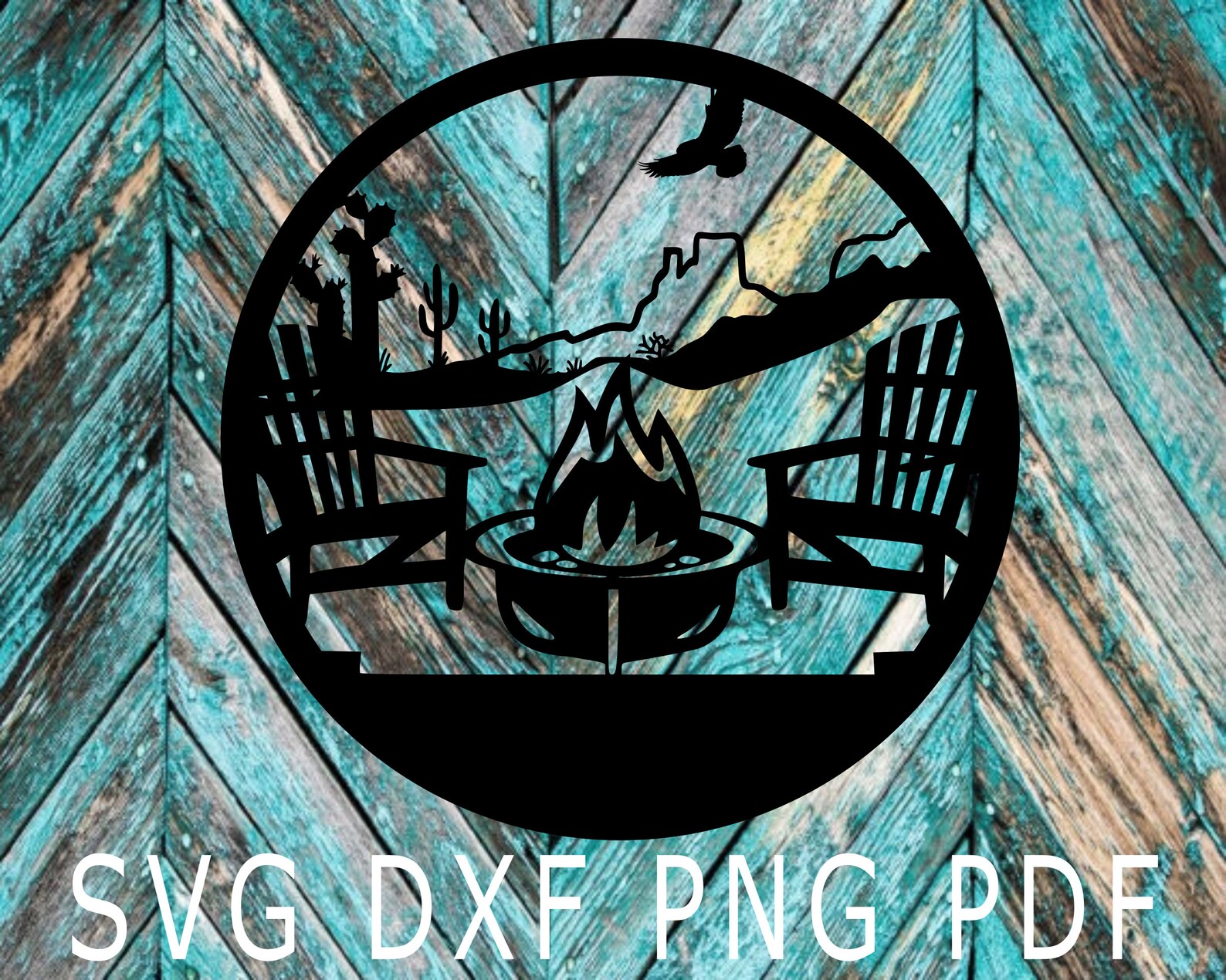 Fire Pit Firepit DXF SVG Cut File File CNC Plasma Etsy
