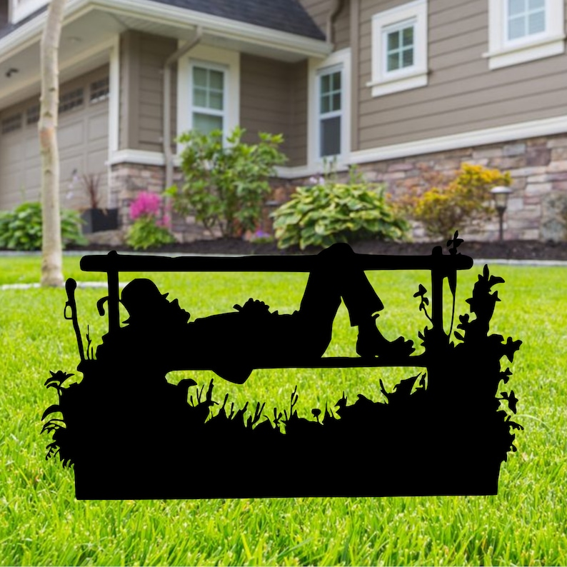 Hobo Svg Hobo Dxf Garden Gnome Svg. Garden Gnome Dxf Lawn Etsy