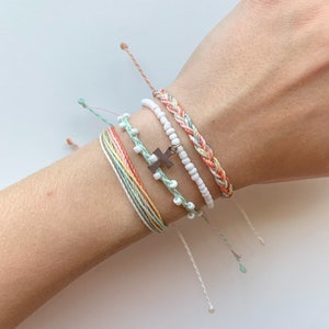 Gods Promise Bracelet Set Rainbow Trendy Jewelry Adjustable