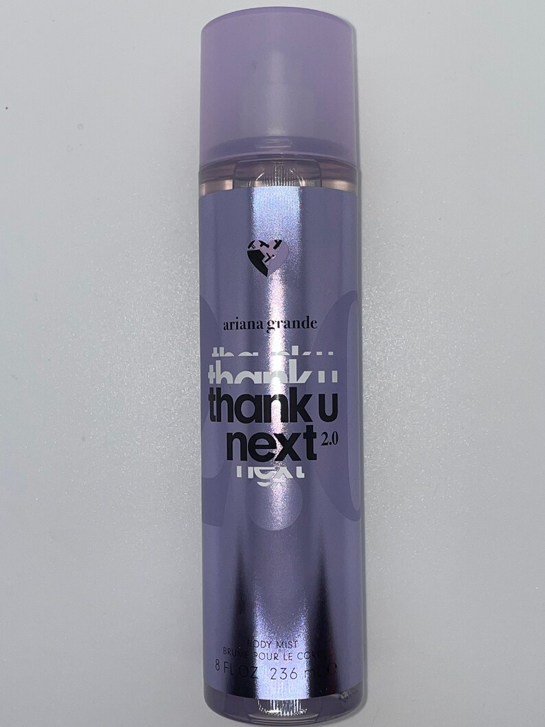 Limited Edition Ariana Grande Thank U Next 2.0 Body Mist Etsy