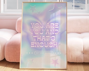 y2k room decor for teens motivational wall art trendy prints, y2k poster dorm room decor aesthetic wall art aura prints college wall decor