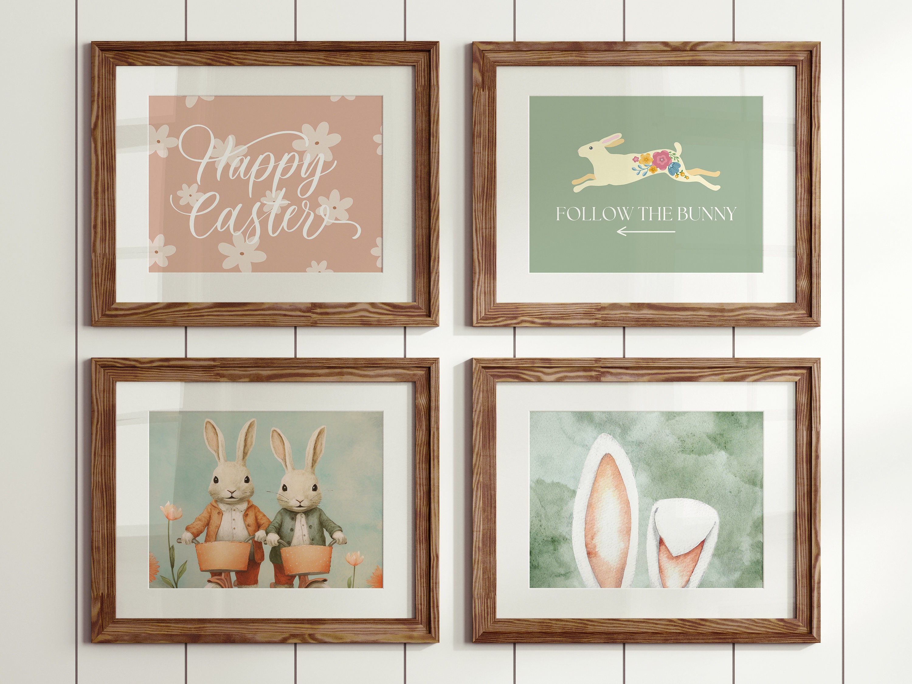 28 Easter Printables Mega Bundle Wall Art, Farmhouse Easter Decorations ...