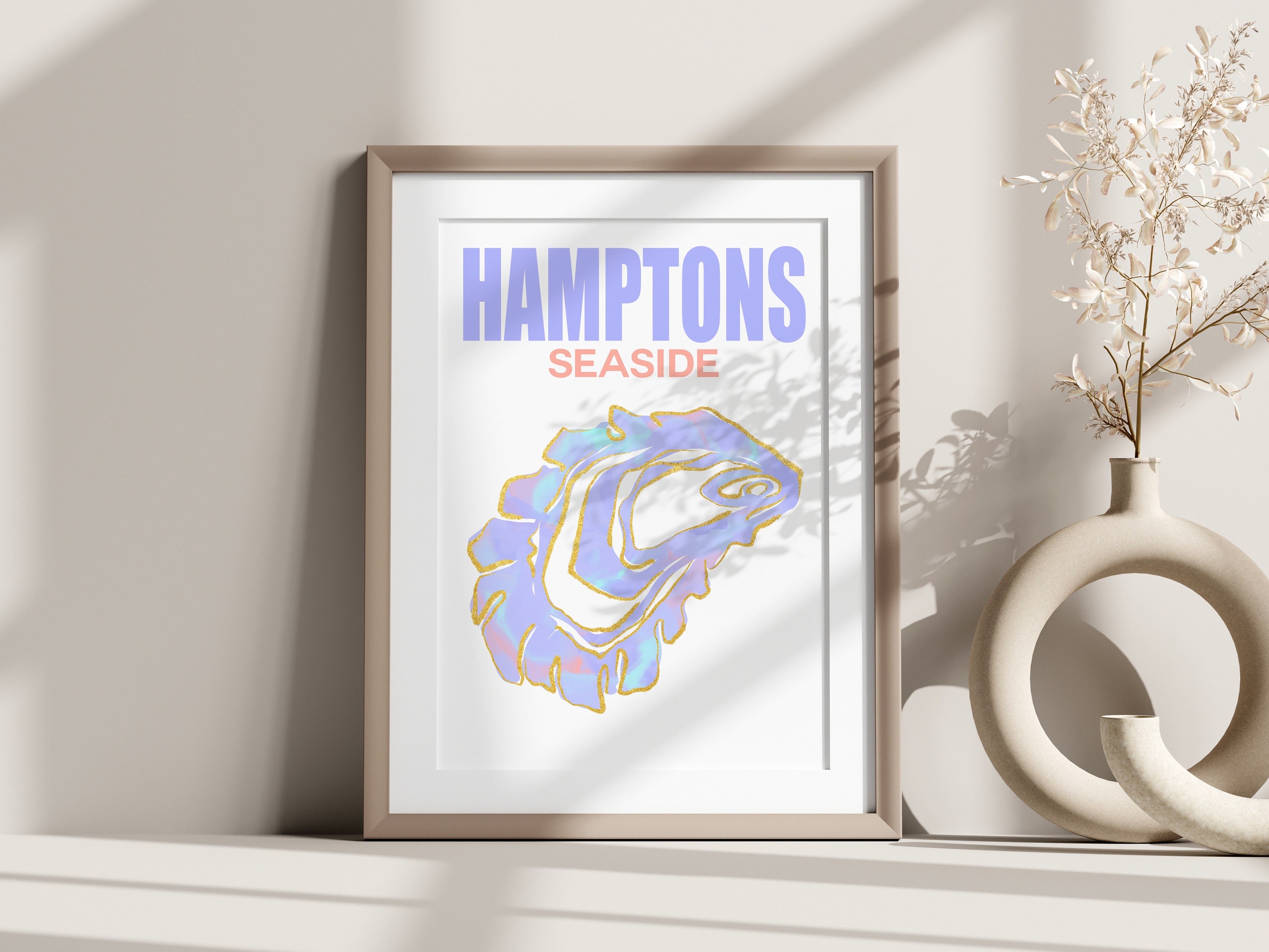 Preppy Travel Poster Gallery Wall Art Set of 6 Danish Pastel Etsy